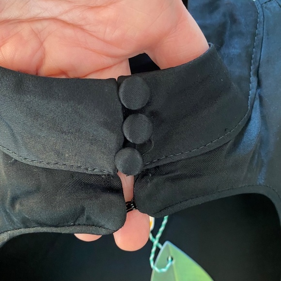 FARM RIO Heart Neckline Mini Dress in Black Size XS -NWT - Picture 5 of 12